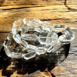 Vintage lucite bracelets